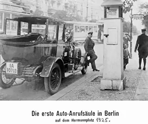 Taxis: Taxis in Berlin, 1925