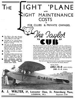 Taylorcraft: Taylor Cub G-AEIK