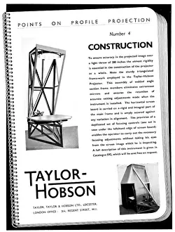 Projectors: Taylor Hobson Profile Projectors
