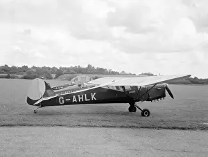 Auster: Taylorcraft Auster 3 G-AHLK