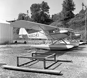 Floatplane: Taylorcraft B floatplane N96343