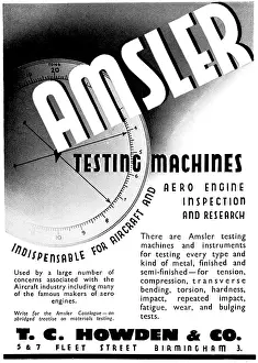Howden: T.C.Howden Amsler Inspection & Testing Machines