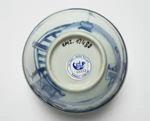 Hand Painted: Tea bowl, underside