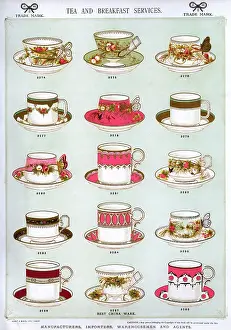 Cups: Tea and Breakfast Services, Best China Ware, Plate 31