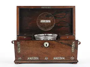 Rosewood: Tea caddy