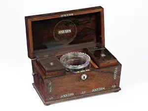 Rosewood: Tea caddy