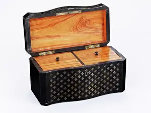 Keyhole: Tea caddy