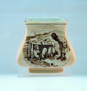 Alright: Tea caddy - Bairnsfatherware