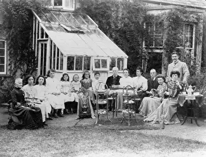 Edwardians: Tea in the garden