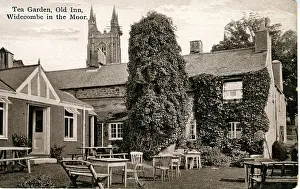 Abbot: Tea Garden - Old Inn, Widecombe in the Moor, Devon