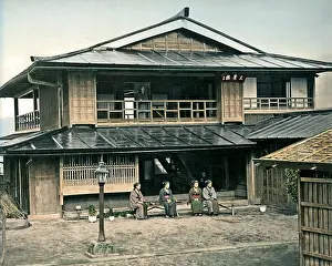 Veranda: Tea house veranda, Japan
