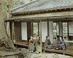 Veranda: Tea house veranda, Japan