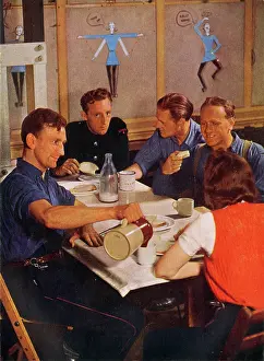 Home Front: Tea at a Mobile Unit of the Fire Service