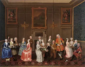 1720: A Tea Party at Lord Harrington's House