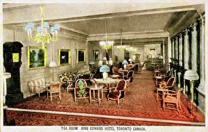Chandeliers: Tea Room, King Edward Hotel, Toronto, Ontario, Canada