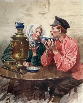 Samovar: TEA SAMOVAR, RUSSIA