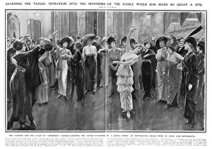 Learners: Tea tango craze: learning to Tango, 1913