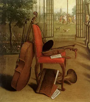 Cello: Tea-time at Johanna de Lasande's
