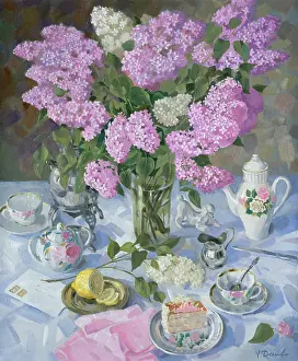 Teatime: Tea Time with Lilac