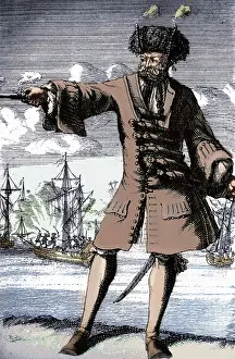 Blackbeard: Teach, Edward, Blackbeard, circa 1680 - 22.11.1718