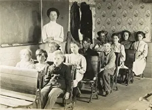 Classrooms: A teacher and her class, South West of Chicago