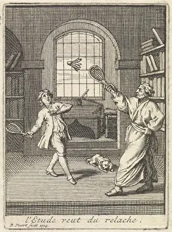 Birdie: A Teacher Plays Badminton with His Pupil