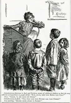 Teacher quizzes pupils