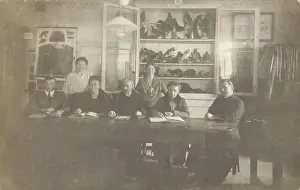 Ornithological: Teacher in a staff room