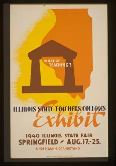 Colleges: What of teaching? Illinois state teachers colleges exhibit