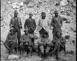 Everest: A Team of Eight Climbers Including Andrew Irvine