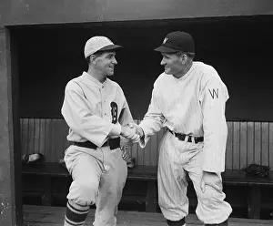 Bucky: Former teammates Walter Johnson and Bucky Harris