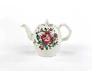 Hand Painted: Teapot and lid