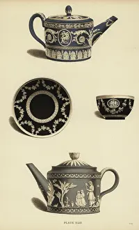 Josiah: Teapots with cup and saucer