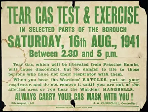 Wadlow: Tear Gas Test and Exercise