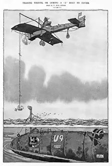 Tactic: Teasing Tirpitz, or luring a U boat to Dover, Heath Robinson