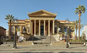Basile: Teatro Massimo Vittorio Emanuele, Palermo, Sicily, Italy