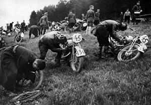 Screws: Technical exam at the cross-country drive, 1935