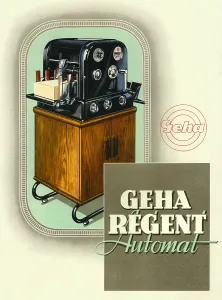 Copier: technics, hectograph, Geha, typ Regent Automat