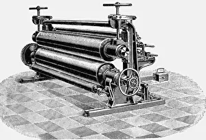 Chemnitz: technics, machines, first press, Germania Works