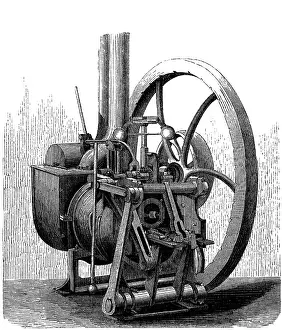 Ericsson: technics, steam engine, Ericsson's hot air engine