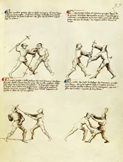 Instructional: Techniques for Pollaxe Combat, c. 1410