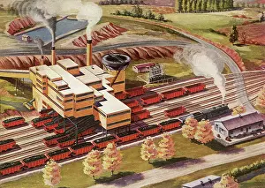 Railroads: Tecumseh Coal Corp. Preparation Plant, Boonville, Indiana