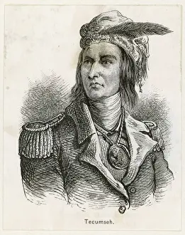 Spokesman: Tecumseh, Native American chief of the Shawnee tribe