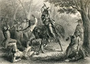 Scalping: Tecumseh saving American prisoners captured