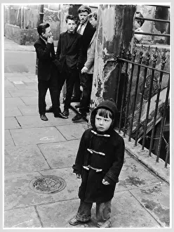 Duffel: TED & BOY IN DUFFEL COAT