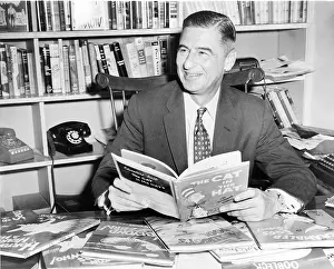 Uniquely: Ted Geisel (Dr. Seuss) (1904-1991) seated ?