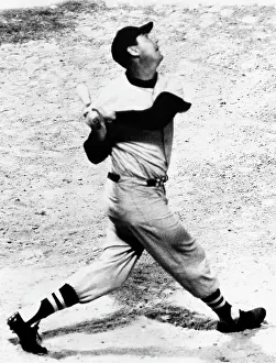 Pitched: Ted Williams of the Boston Red Sox, Aug ?