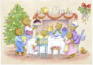 Flaming: Teddies Christmas Lunch