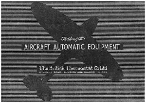 Thermostat: Teddington Automatic Equipment - British Thermostat