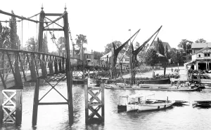 Teddington: Teddington, Bridge 1899